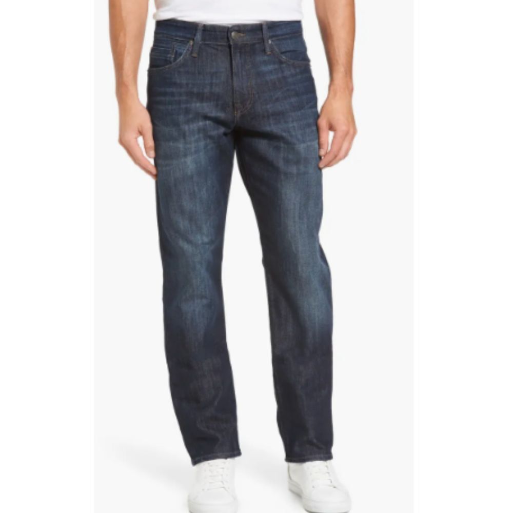 Mavi Men's Matt Relaxed Fit Jeans Size 34 Medium Wash Blue Denim Straight Leg‎